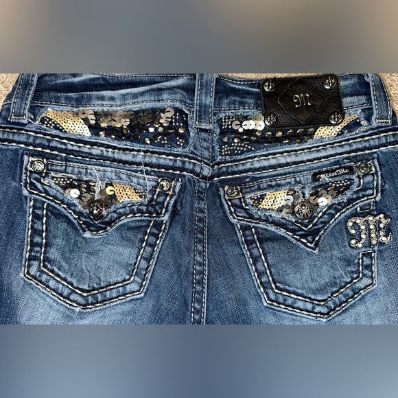 Miss Me Womens Low‎ Rise Easy Capri Jeans Size 26 - Picture 6 of 8